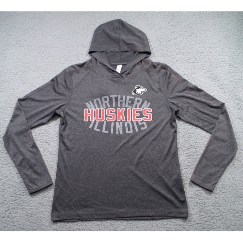 Northern Illinois Huskies Sweatshirt‎ Mens Medium Gray NCAA Ouray Sportswear NWT